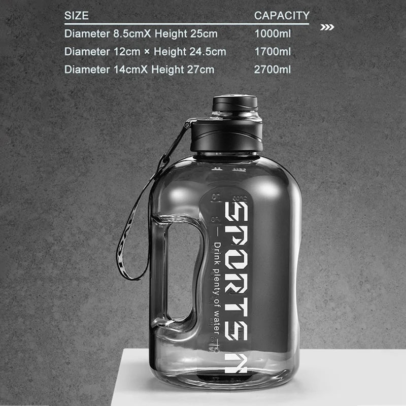 Gym Water Bottles 2 Sizes