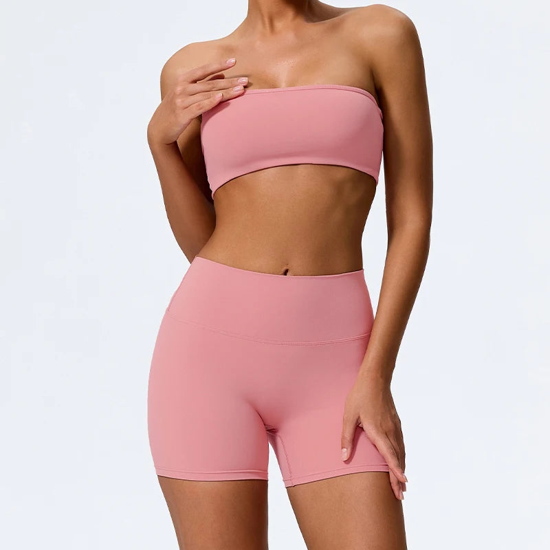 Women's two-piece gym sports set