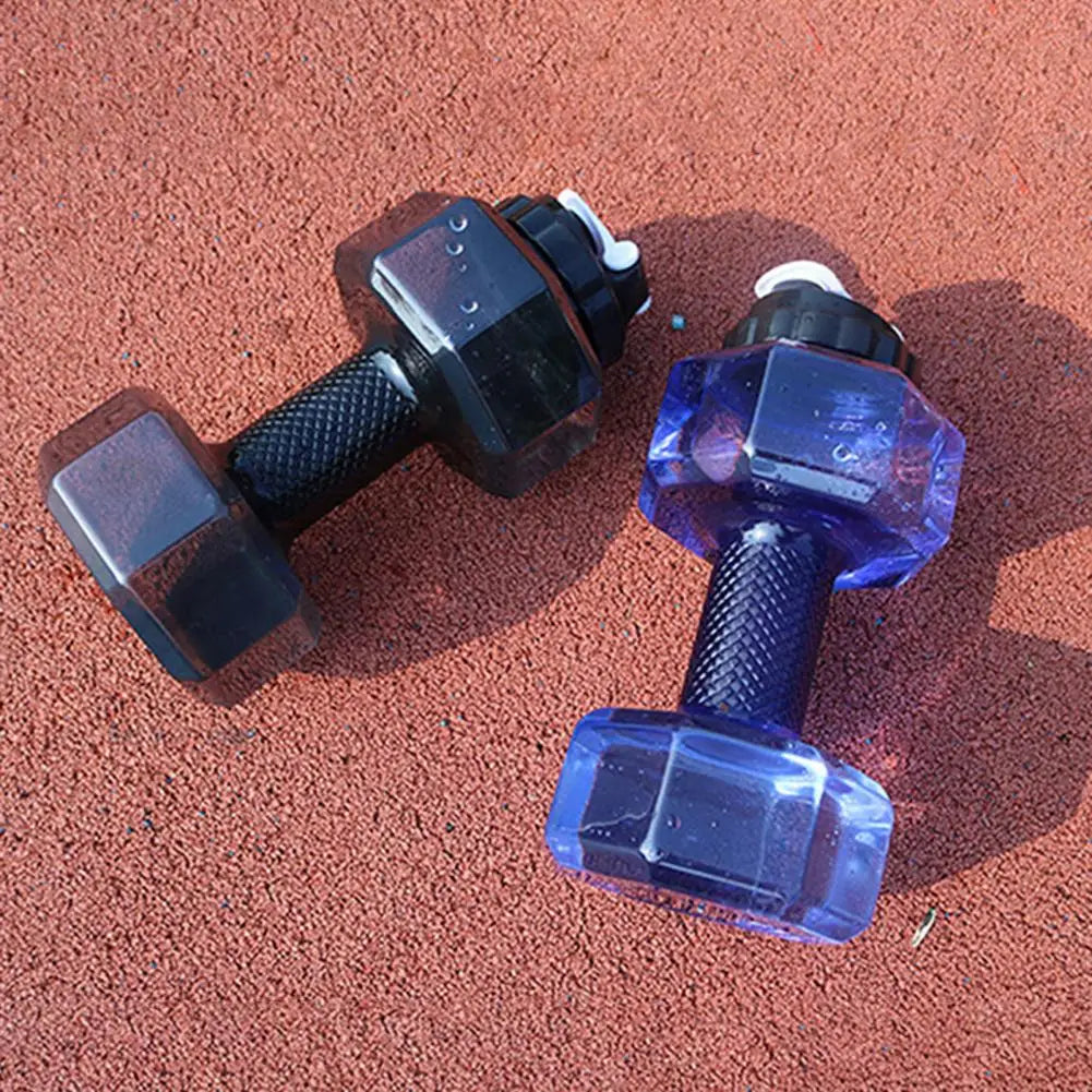 Sports dumbbell water bottle