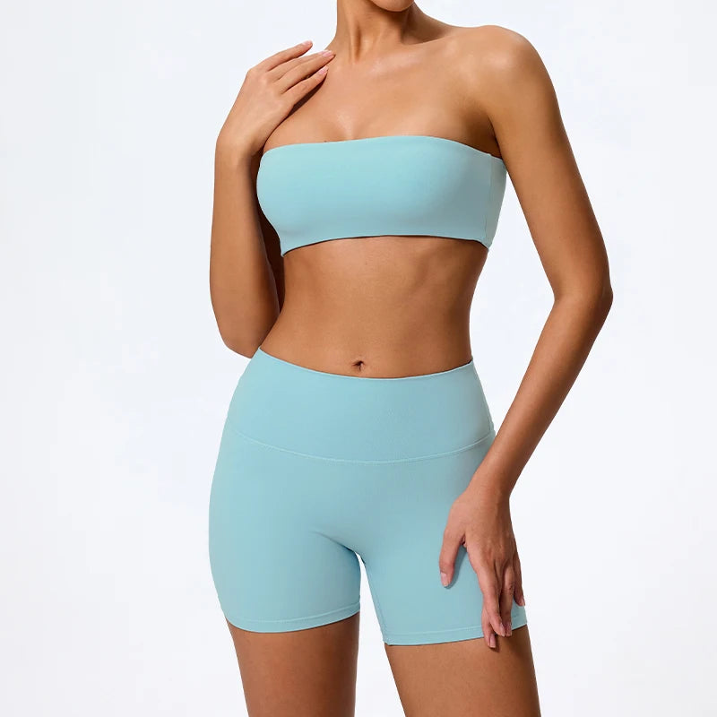 Women's two-piece gym sports set