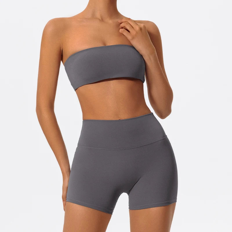 Women's two-piece gym sports set