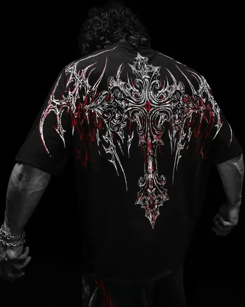 Dark Street oversized T-shirt men