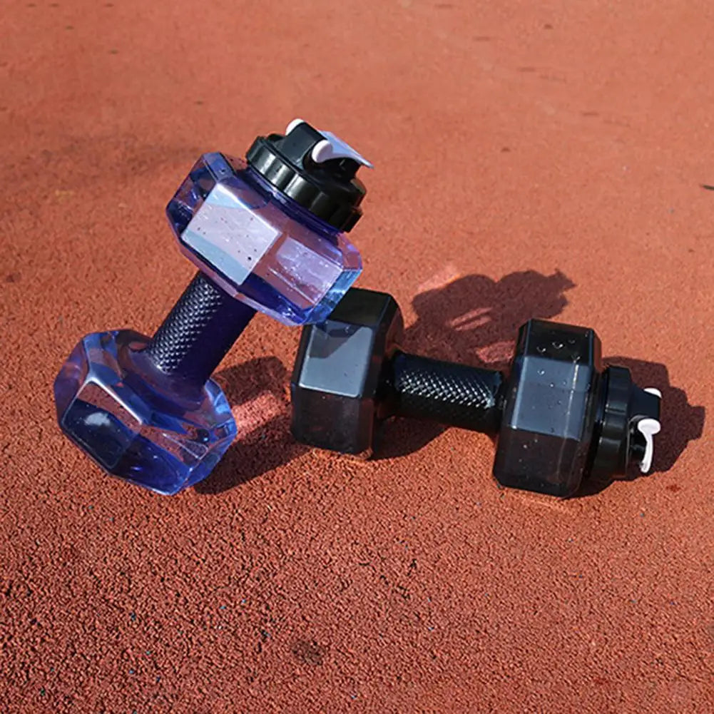 Sports dumbbell water bottle